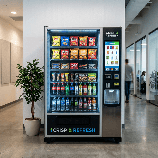 Modern Florida Vending Machine in Hialeah